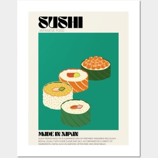 Sushi Posters and Art